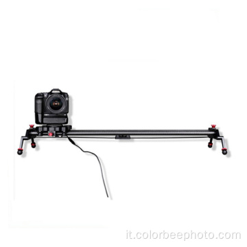 Carrello per fotocamera da 80/100/120 cm DSLR Slider in fibra di carbonio